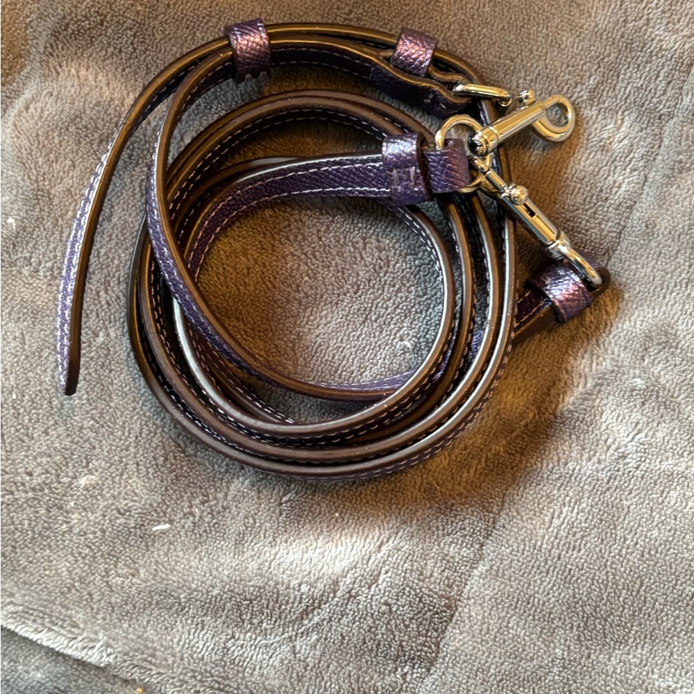 Coach Purple purse - Picture 7 of 12